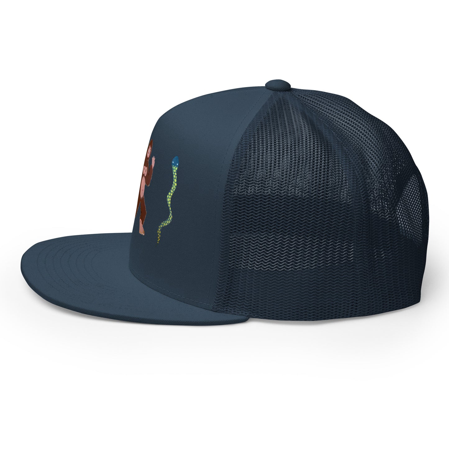 See Ya', Skeleton, Snake Trucker Cap