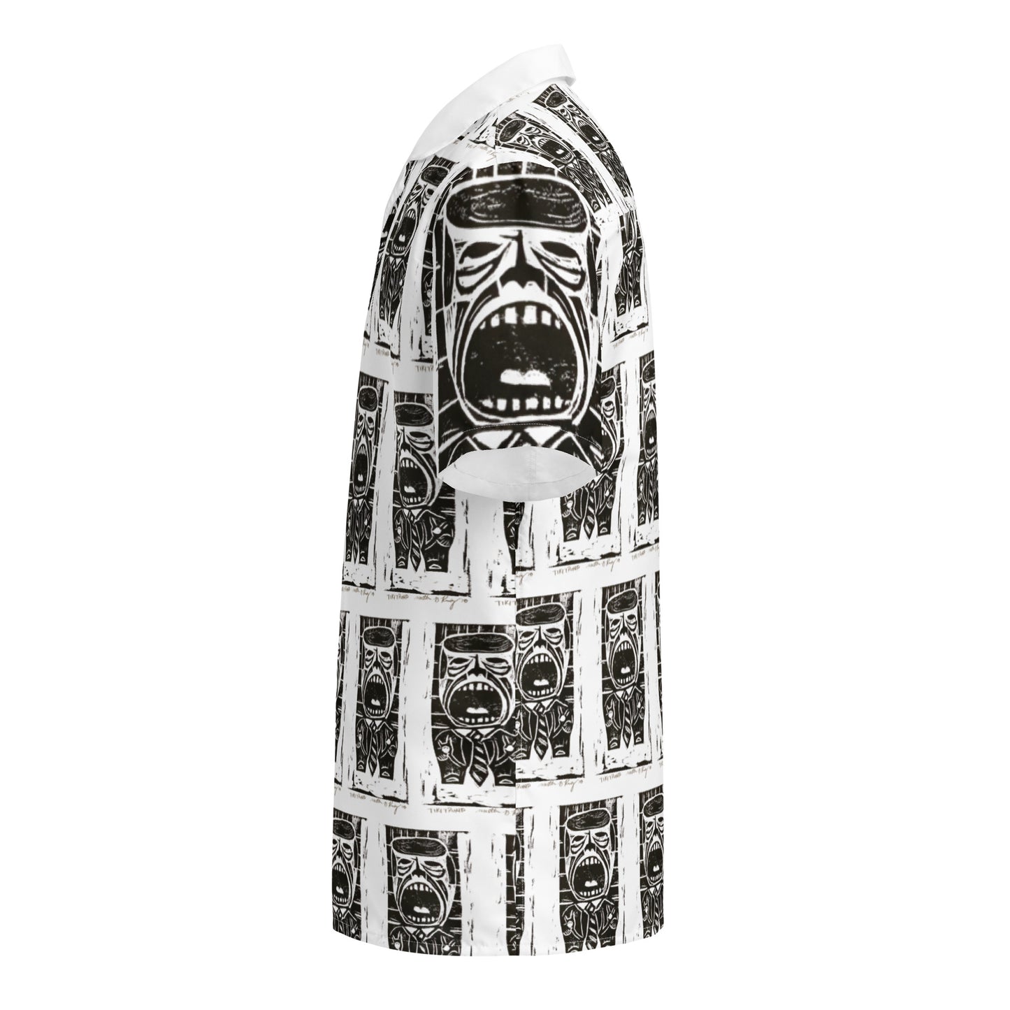 Tiki Trump button down
