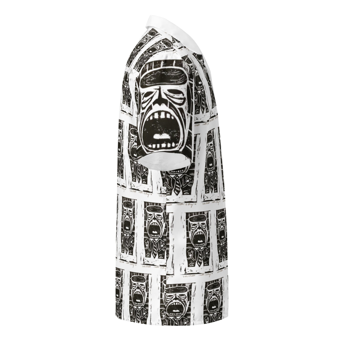 Tiki Trump button down