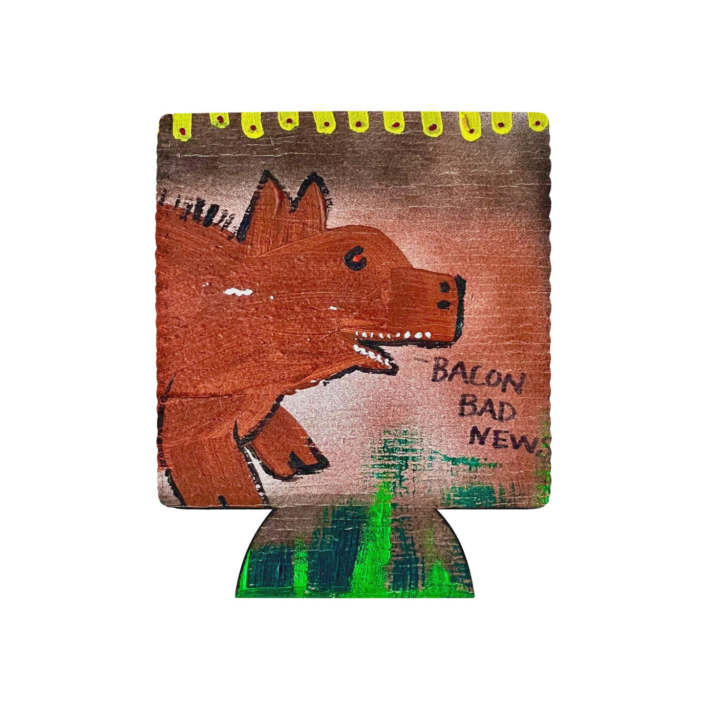 Bacon Bad News can cooler