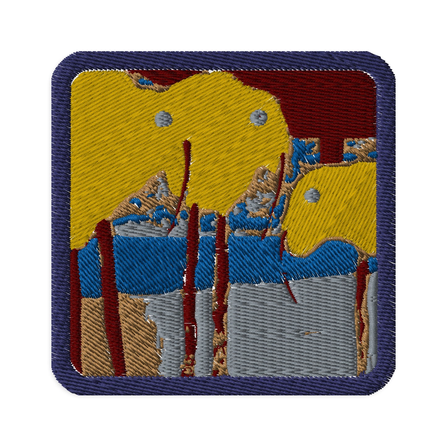 Embroidered patch
