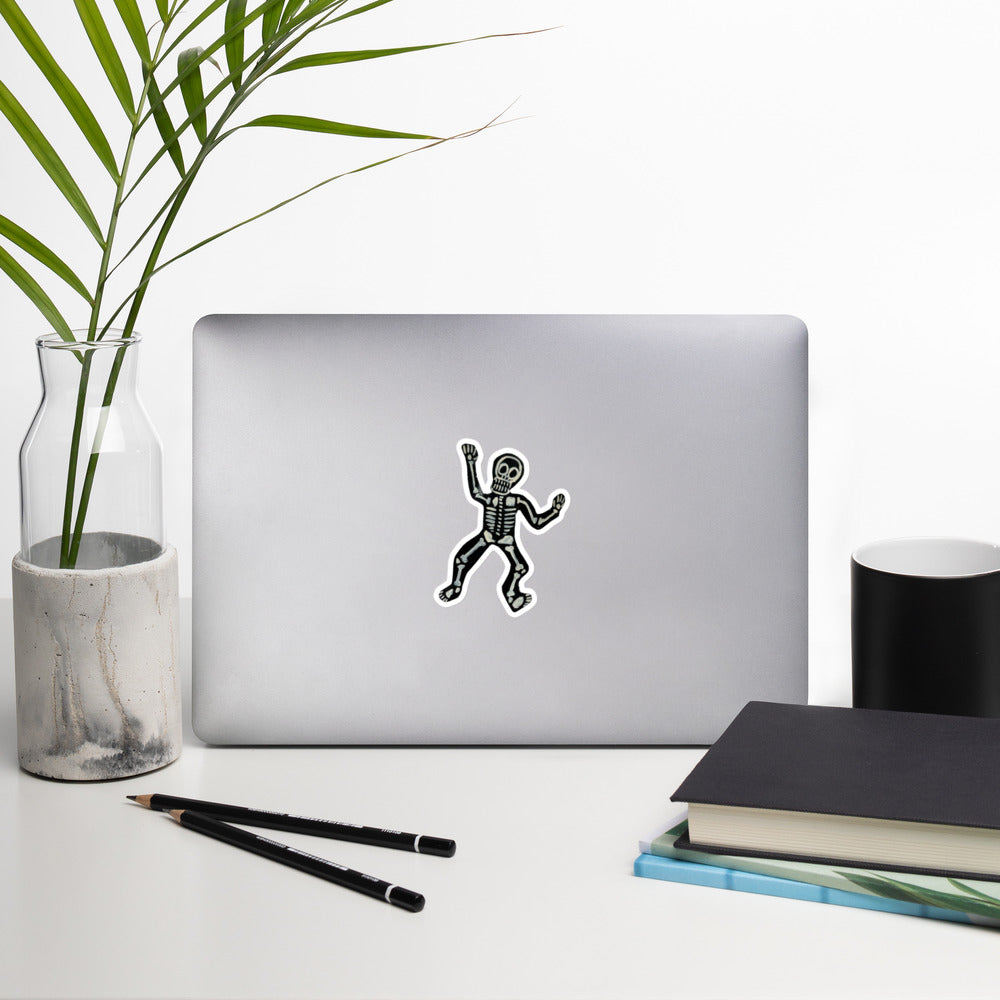 skeleton sticker