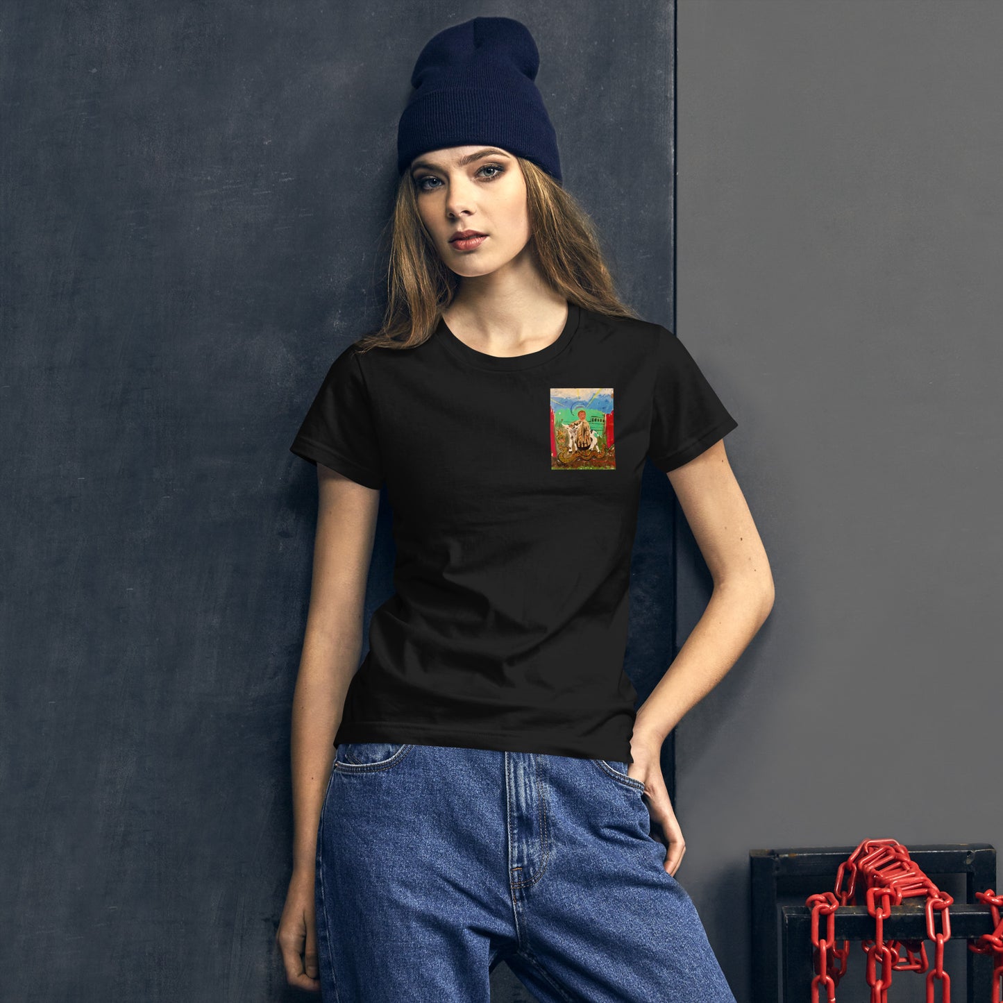 cherub - women's short sleeve t-shirt