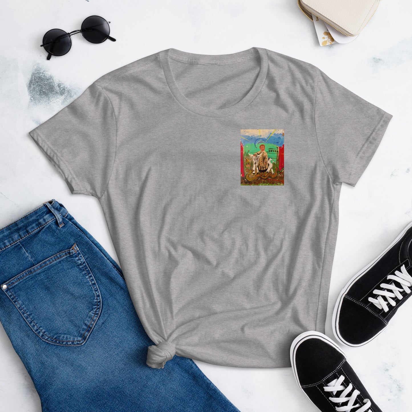 cherub - women's short sleeve t-shirt