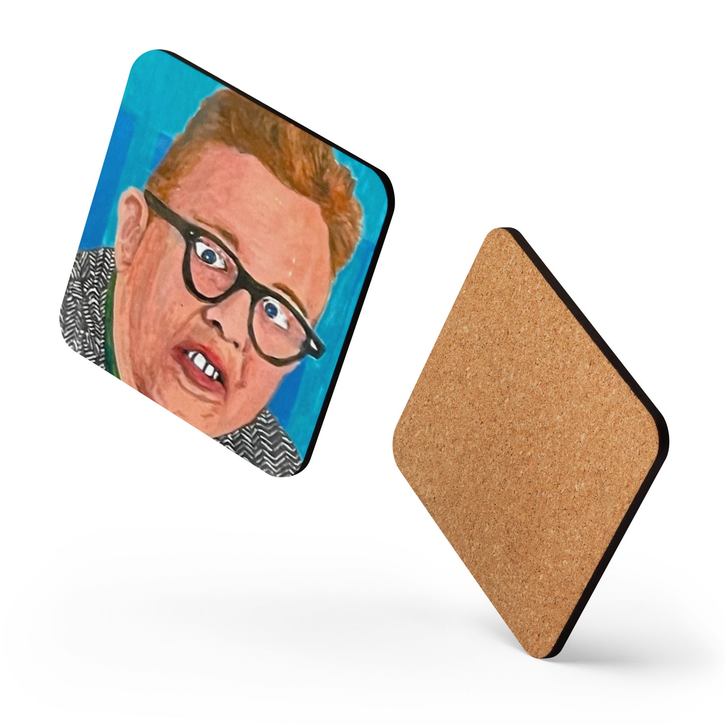 Friedrich cork-back coaster