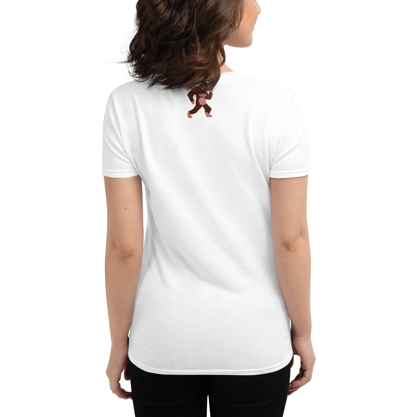 clipling women's short sleeve t-shirt